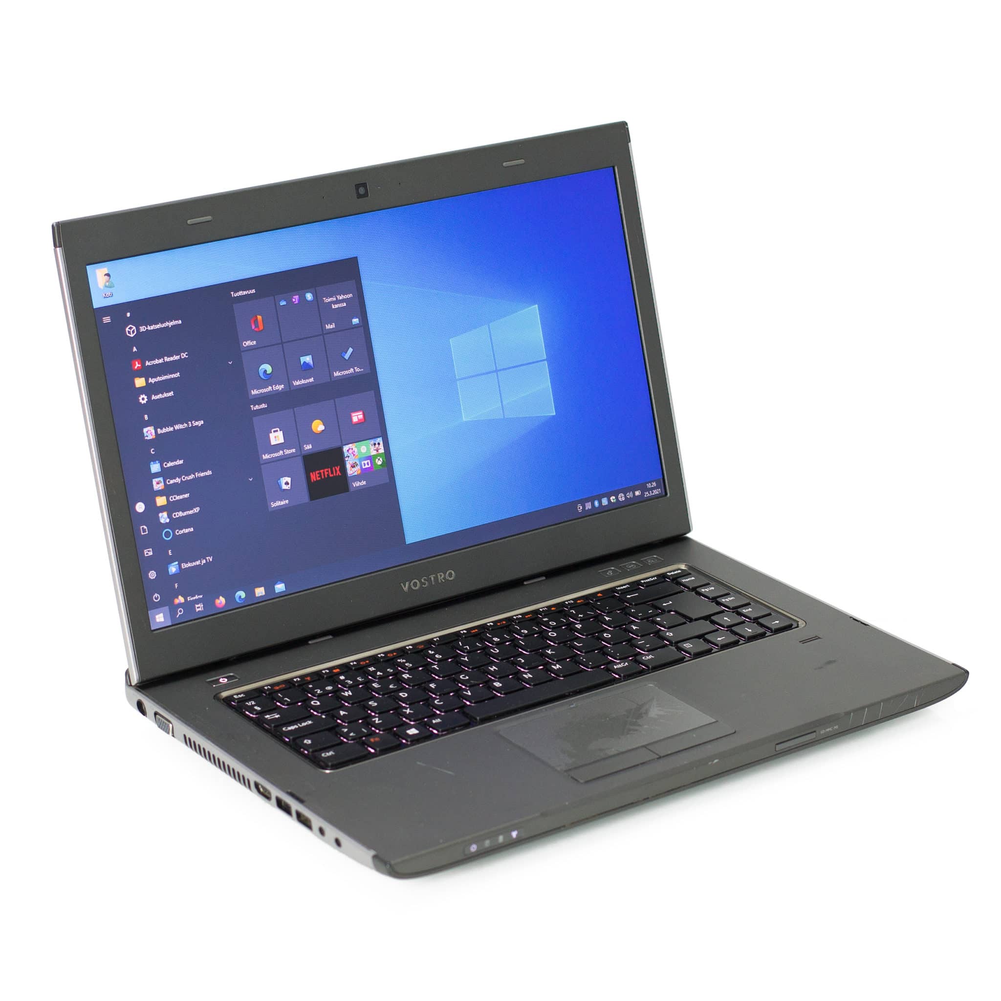 Dell Vostro 3560 I5 3210M 8GB 128SSD 15 6 HD W10H B B Huoltokukko